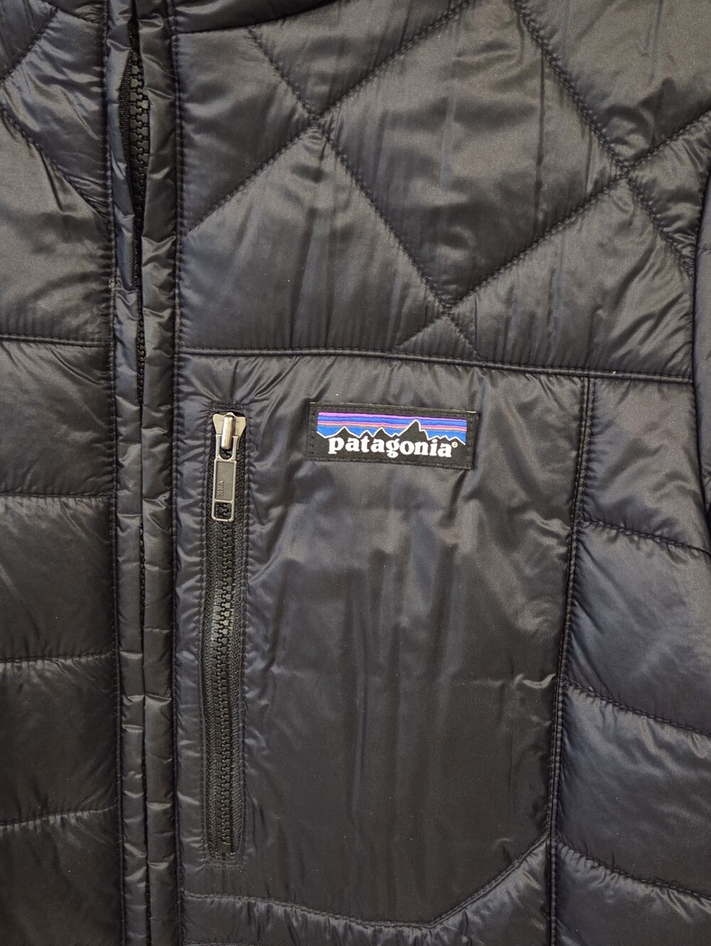 Patagonia Women's Nano Puff Parka Jacket Black XS Lightweight Insulated - Picture 2 of 6
